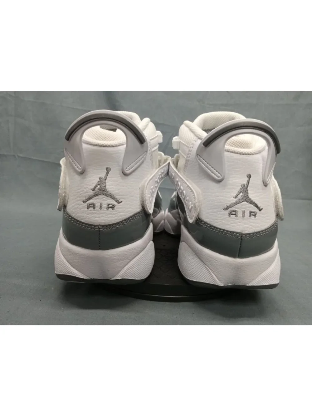 Nike Jordan 6 Rings (GS) Sneakers White Cool Grey Boys Size 6.5 NEW IN BOX!
